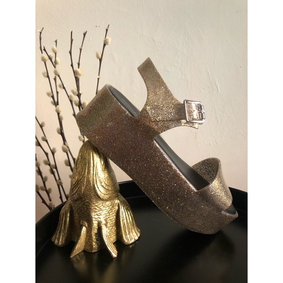 Melissa Glitter mar sandals platforms - Picture 12 of 16